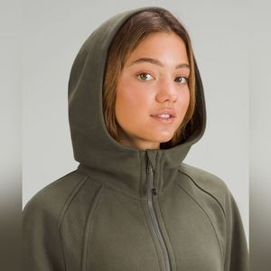 Lululemon Scuba Oversized Full Zip Carob Brown